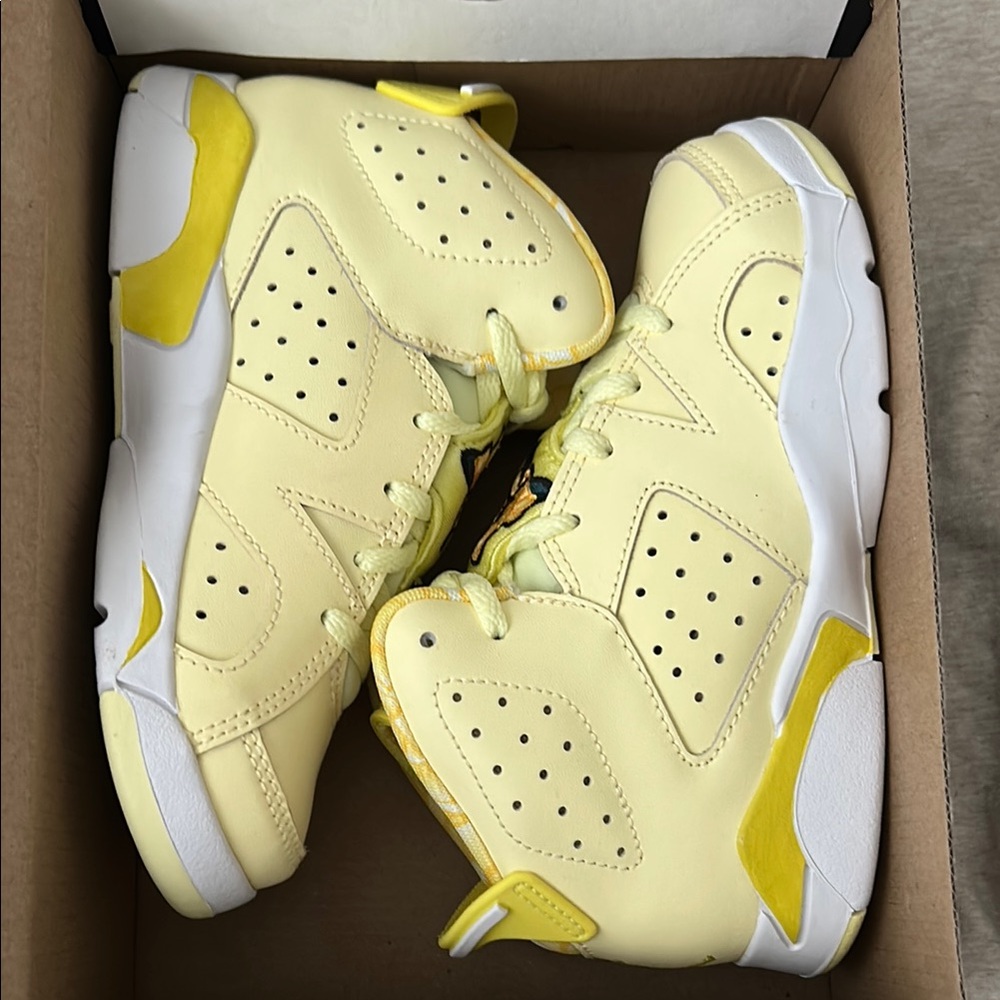 Kids Yellow Jordan’s